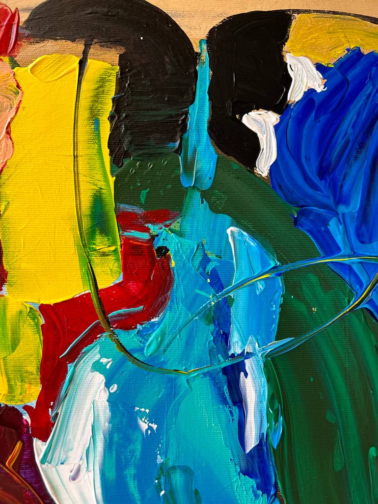 Original Abstract Painting by Majlinda Tufina