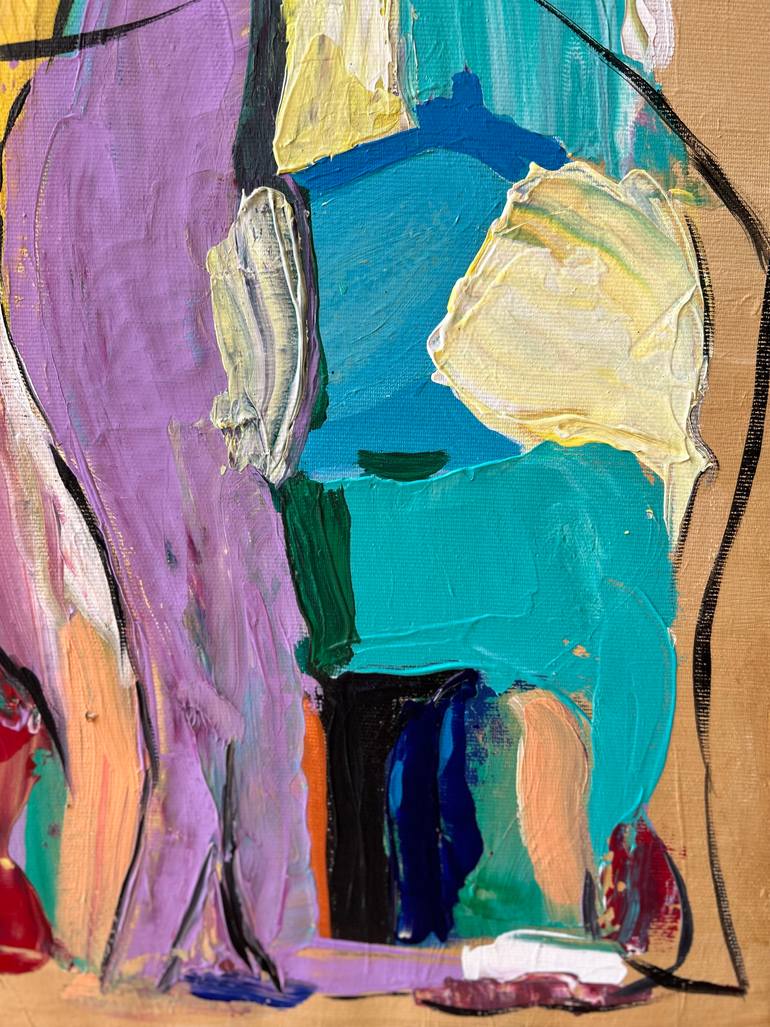 Original Abstract Painting by Majlinda Tufina