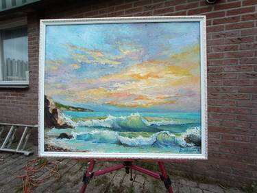 Print of Fine Art Seascape Drawings by Alisa Huz