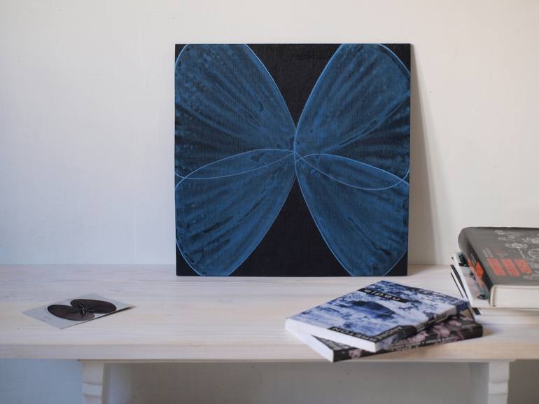 Original Geometric Painting by Jitka Anlaufova