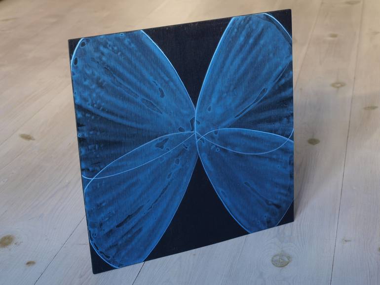 Original Geometric Painting by Jitka Anlaufova