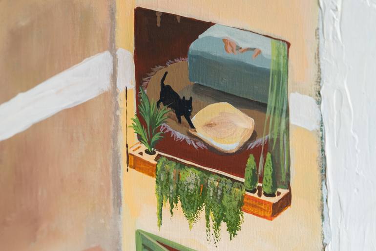 Original Conceptual Humor Painting by Stepper Studio