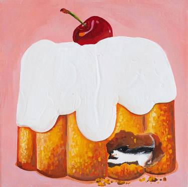 Original Conceptual Humor Paintings by STEPPER STUDIO