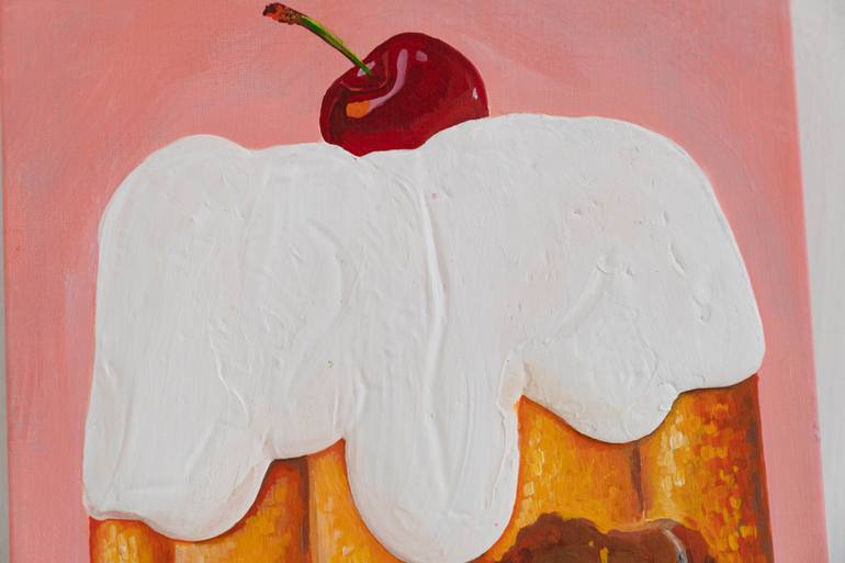 Original Conceptual Humor Painting by Stepper Studio