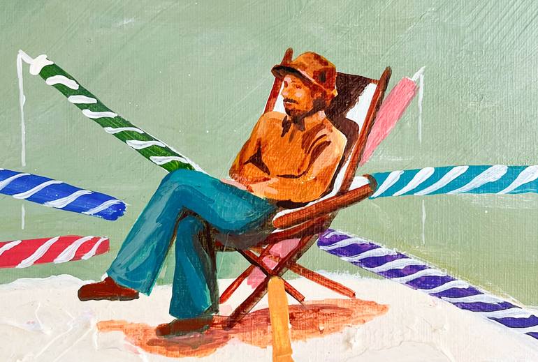 Original Conceptual People Painting by Stepper Studio