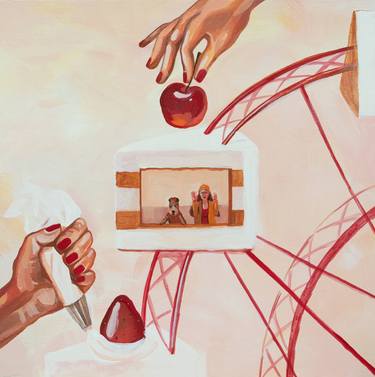 Original Conceptual People Painting by Stepper Studio