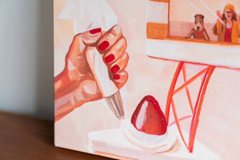 Original Conceptual People Painting by Stepper Studio