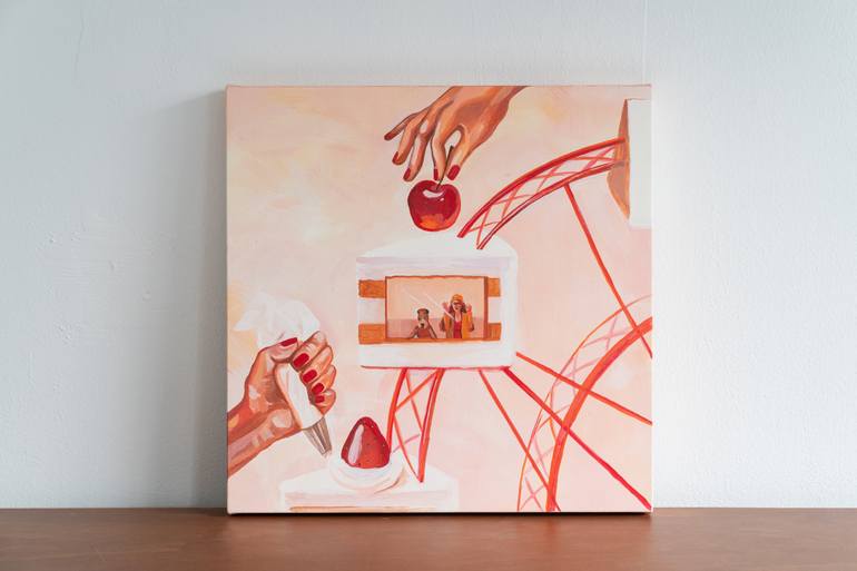 Original Conceptual People Painting by Stepper Studio