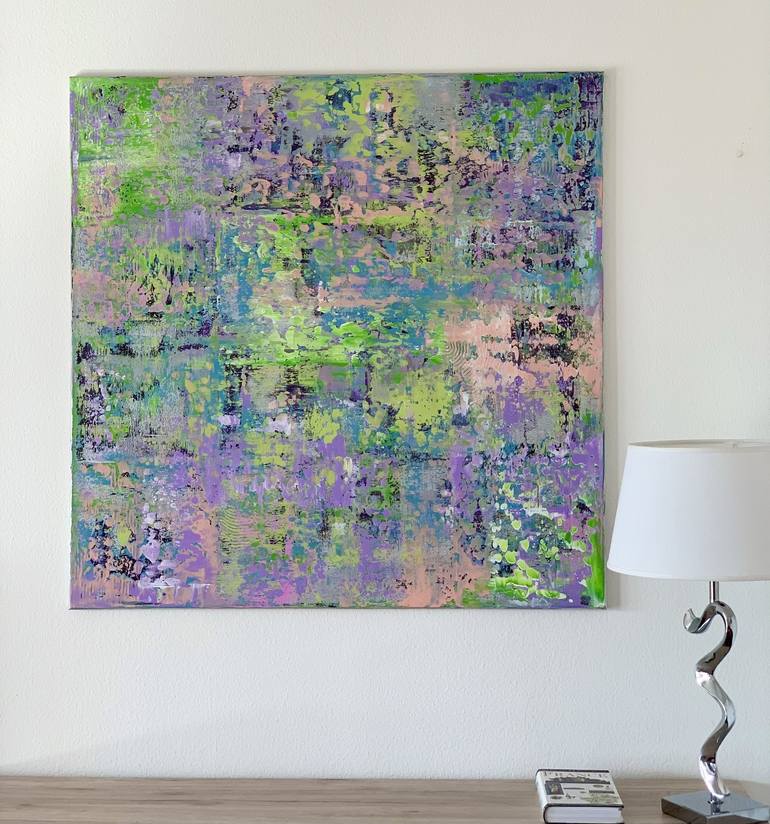 Original Art Deco Abstract Painting by Natalia Brooks