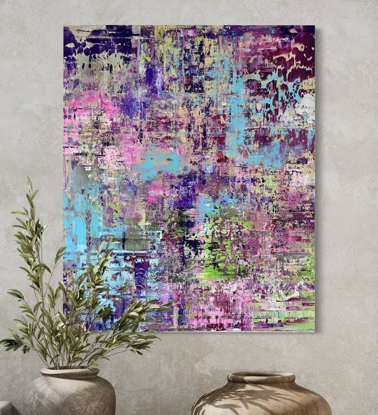 Original Abstract Expressionism Abstract Painting by Natalia Brooks