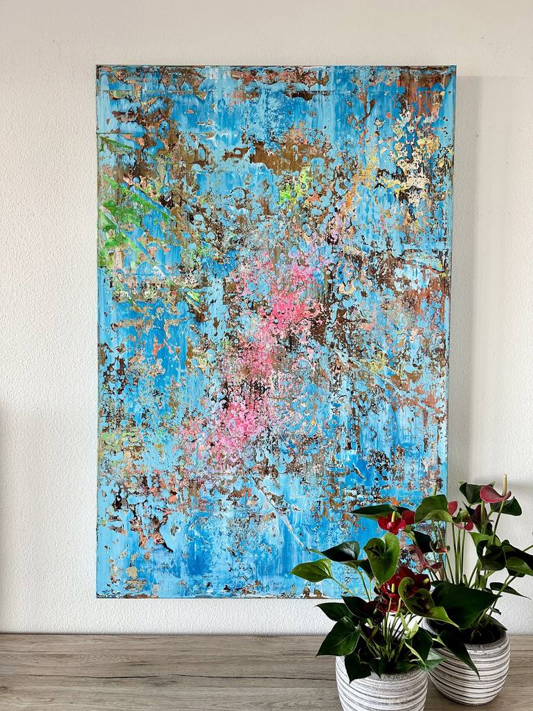 Original Abstract Expressionism Abstract Painting by Natalia Brooks