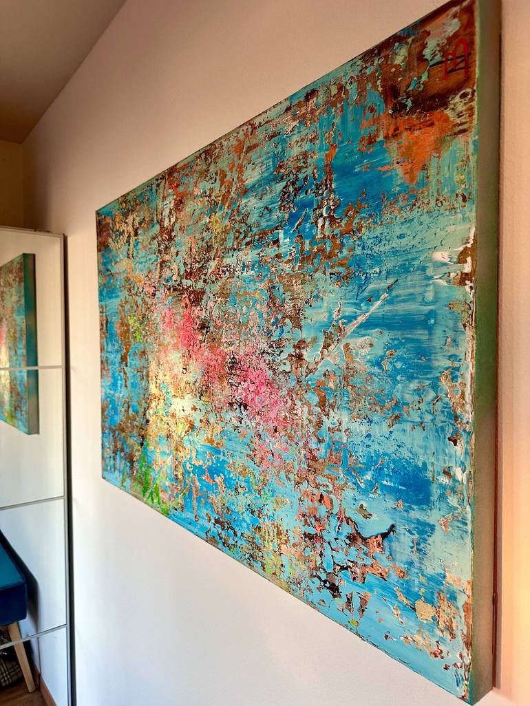 Original Abstract Expressionism Abstract Painting by Natalia Brooks