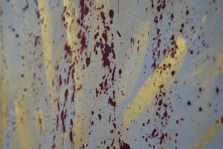 Original Abstract Expressionism Abstract Painting by Ali Kasap