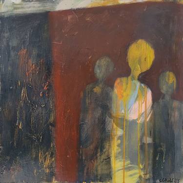 Original Abstract Family Paintings by Corrina Rothwell