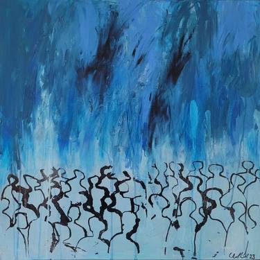 Original Abstract People Paintings by Corrina Rothwell