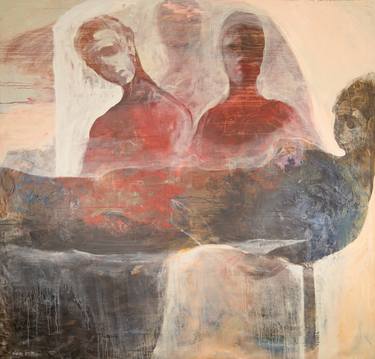 Original Expressionism Family Paintings by khaled ALKHANI