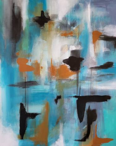 Original Abstract Paintings by Kelly Robinson