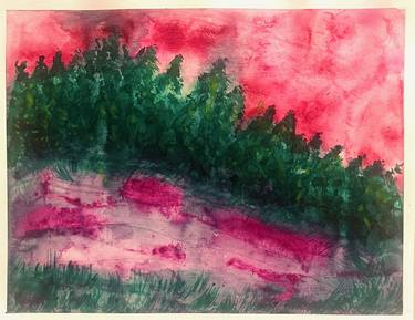 Original Abstract Landscape Painting by Sunny Chapman