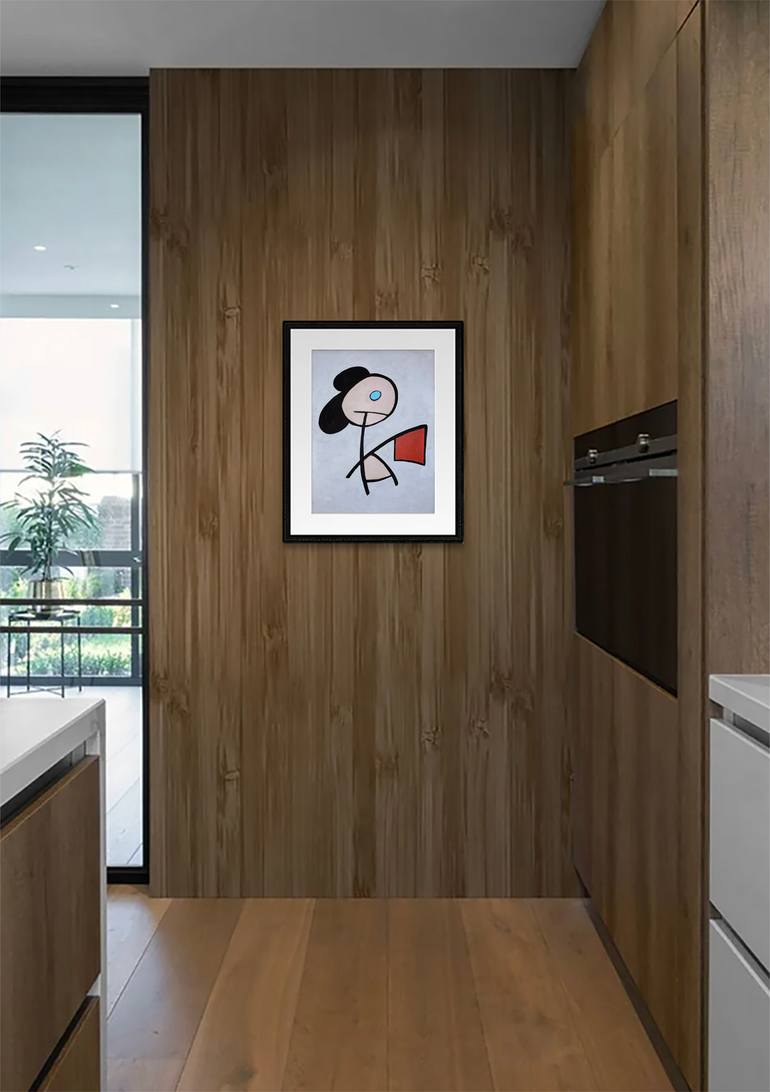 Original Contemporary Abstract Painting by J Ahoy