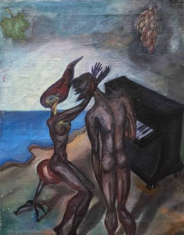 Print of Surrealism Body Paintings by Kseniia Glazz