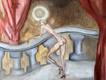Original Nude Paintings by Kseniia Glazz