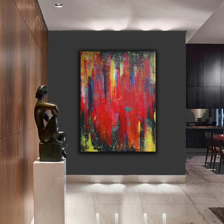 Original Abstract Painting by Wojciech Bąbski