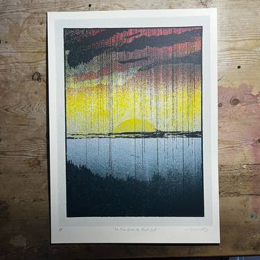 Original Contemporary Seascape Printmaking by Jon Mackay