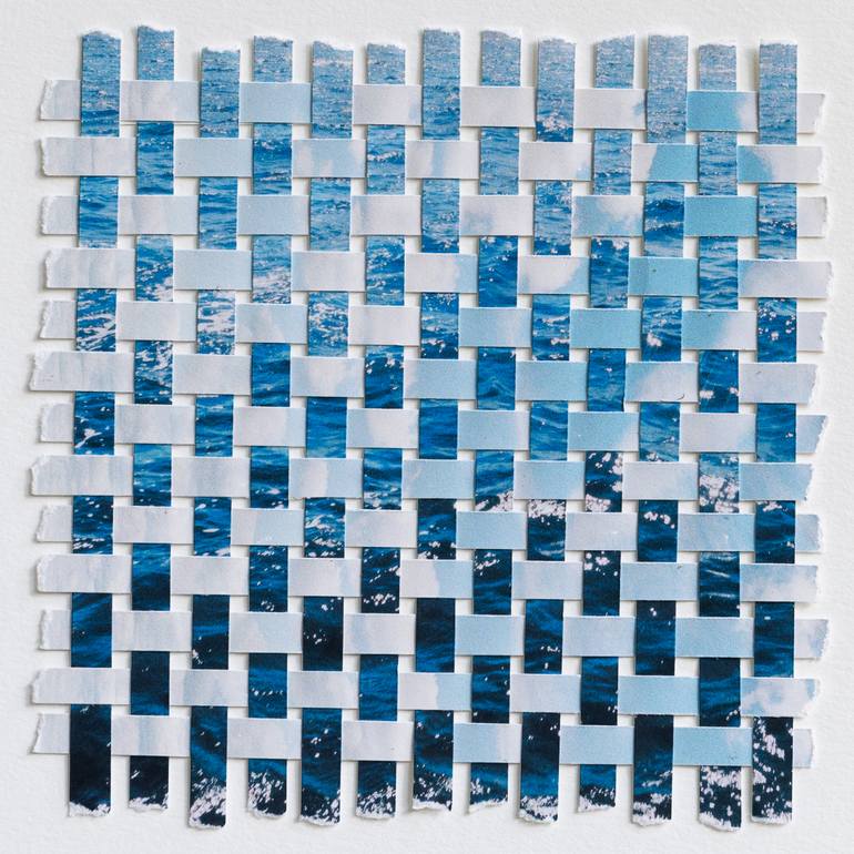 Original Folk Nature Collage by Jamie Grill Atlas