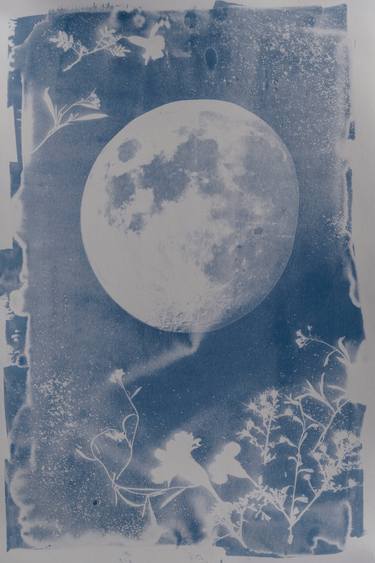 Harvest Moon no.4, Original Cyanotype thumb