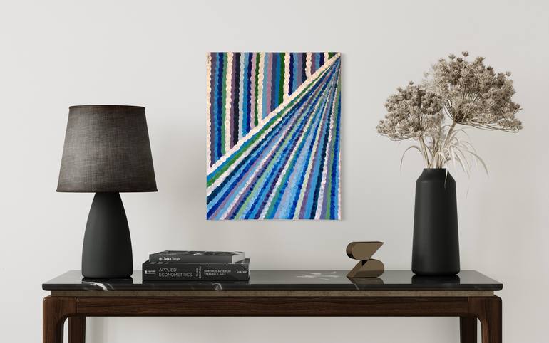 Original Abstract Expressionism Abstract Painting by Keet Chey