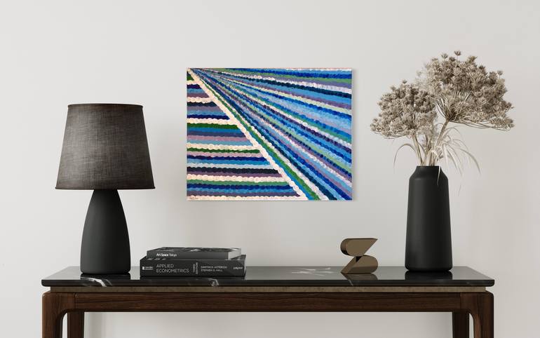 Original Abstract Expressionism Abstract Painting by Keet Chey
