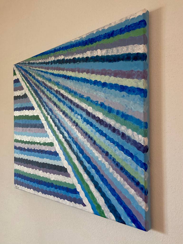 Original Abstract Expressionism Abstract Painting by Keet Chey