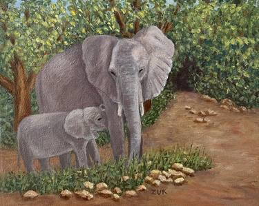 Original Animal Paintings by Karen Zuk Rosenblatt