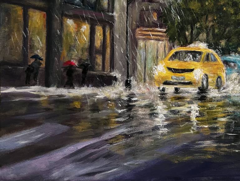 Original Other Landscape Painting by Karen Zuk Rosenblatt