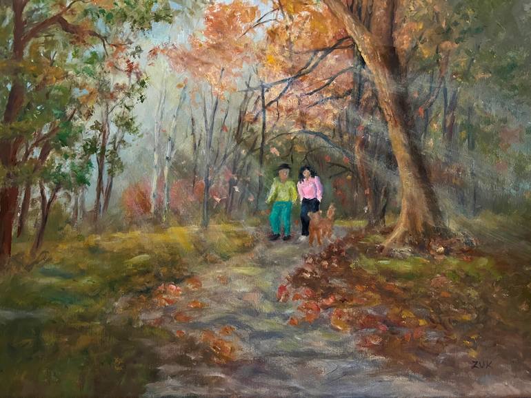 Original  Painting by karen zuk rosenblatt