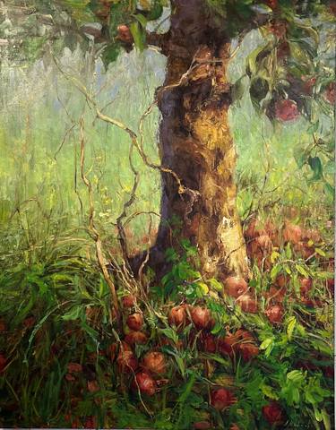Original Impressionism Nature Paintings by Elena Mashajeva-Agraphiotis