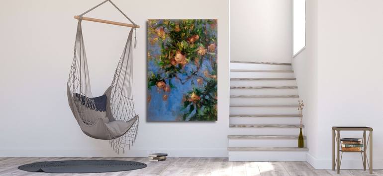 Original Impressionism Nature Painting by Elena Mashajeva-Agraphiotis