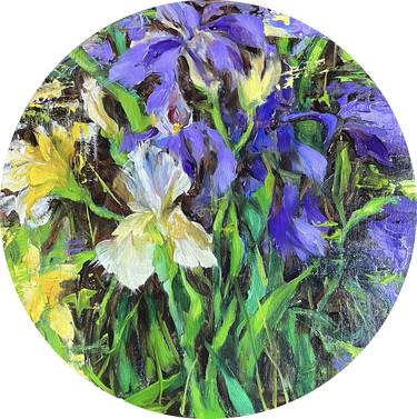 Original Impressionism Floral Paintings by Elena Mashajeva-Agraphiotis