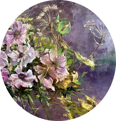Original Floral Paintings by Elena Mashajeva-Agraphiotis