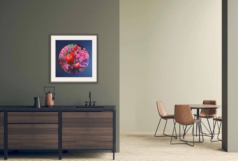 Original Impressionism Nature Painting by Elena Mashajeva-Agraphiotis