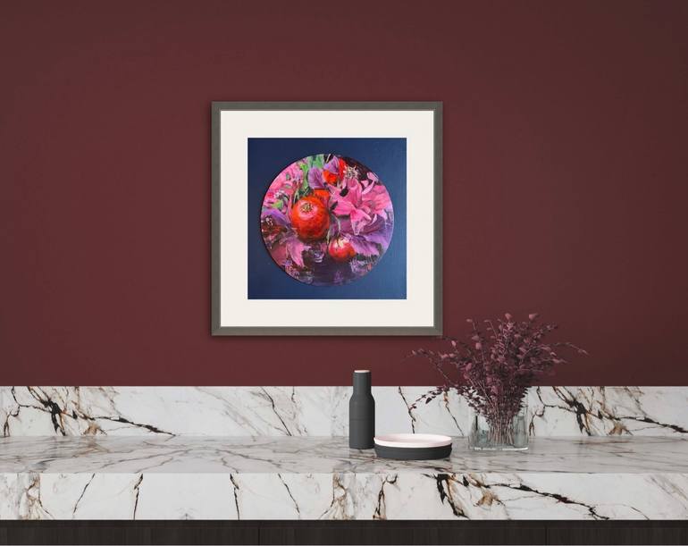 Original Impressionism Nature Painting by Elena Mashajeva-Agraphiotis