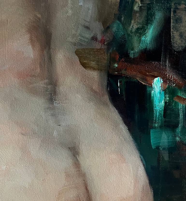 Original Impressionism Body Painting by Elena Mashajeva-Agraphiotis
