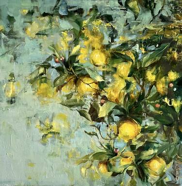 Original Impressionism Botanic Paintings by Elena Mashajeva-Agraphiotis