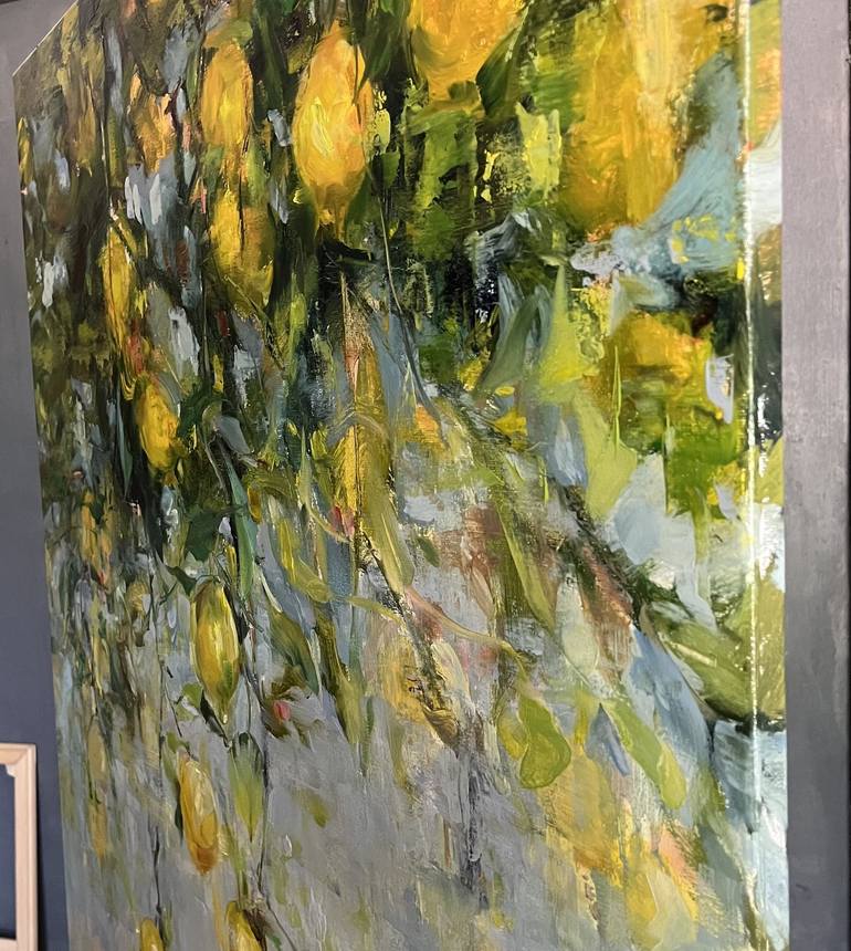 Original Impressionism Nature Painting by Elena Mashajeva-Agraphiotis