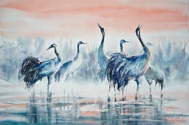 Original Animal Paintings by Eve Mazur