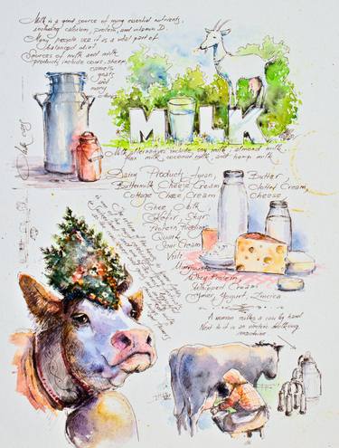 Print of Food & Drink Paintings by Eve Mazur