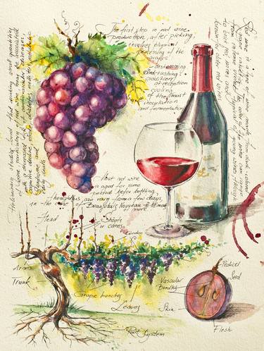 Print of Food & Drink Paintings by Eve Mazur
