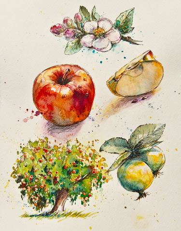 Print of Conceptual Food & Drink Paintings by Eve Mazur