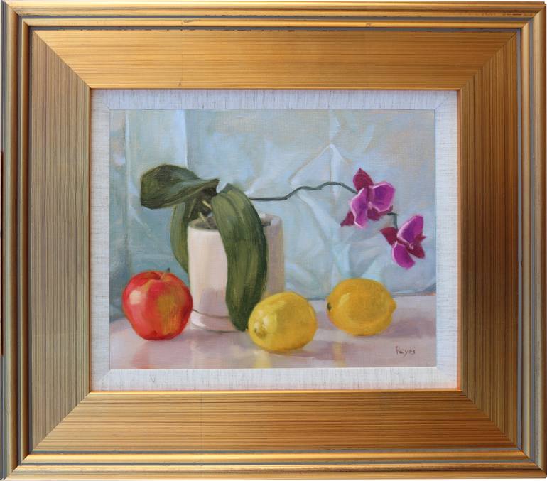 Original Figurative Still Life Painting by Miguel Angel Reyes