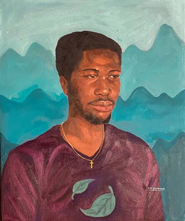 Original Portrait Painting by Faith Gbadero